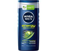 NIVEA MEN Energy Doccia Shampoo 6 x 250 ml, Docciaschiuma uomo rivitalizzante per corpo, viso e capelli, Docciaschiuma e shampoo uomo rinfrescante con Estratto di Menta