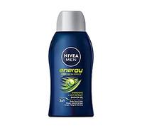 NIVEA MEN Energy - Gel doccia Mini (50 ml), con profumo rivitalizzante, con estratto di menta per corpo, viso e capelli