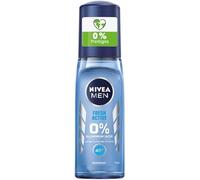 NIVEA MEN Fresh Active Deodorante nebulizzatore, deodorante con formula INFINIFRESH ed estratti di mare, deodorante senza alluminio (ACH) per 48h efficace protezione del deodorante (75 ml)