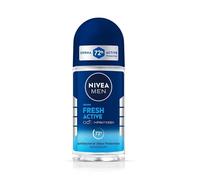 NIVEA MEN Fresh Active Roll-On Deodorante | 72 H Freschezza di Lunga Durata 50ML