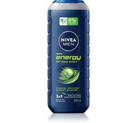 Nivea Men Energy gel da bagno per il corpo,viso e capelli 500 ml per uomo