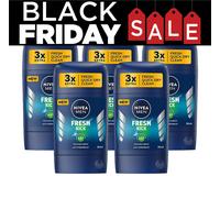 Nivea Men Fresh Kick Stick Deodorante Antitraspirante 50 ml Confezione da 5