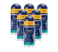 Nivea Men Fresh Ocean Alu-Free Deodorante Roll-On Infini-Fresh 50 ml Bulk 6-Pack