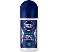 Nivea Men Fresh Ocean Deo Roll On in confezione da 6 (6 x 50 ml), deodorante roll-on senza alluminio con formula rinfrescante, deodorante con protezione 48 ore che nutre la pelle.
