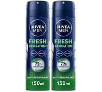 Nivea Men Fresh Sensation Deodorante Spray 150 ml, Deodorante uomo spr