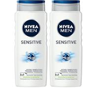 Nivea Men Gel doccia, sensitive, 500 ml (Confezione da 2)