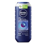 Nivea Men - Gel doccia/shampoo 3 in 1, Total Relax, confezione da 6 pezzi, 250 ml