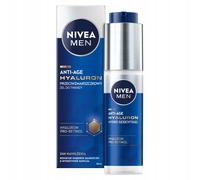 NIVEA MEN Gel viso antirughe e antietà all'acido ialuronico per uomo 50 ml