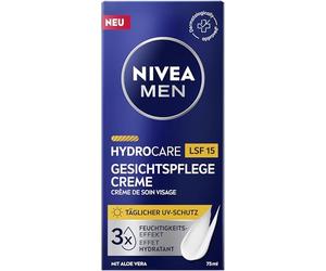 NIVEA MEN HydroCare Crema per la cura del viso 75 ml SPF 15