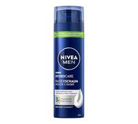 Nivea Men HydroCare Schiuma da barba (200 ml), protezione e cura per una rasatura delicata, schiuma da barba delicata per uomini con aloe vera e pantenolo