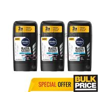 Nivea Men Invisible For Black & White Fresh 48h antitraspirante che non lascia macchie sui vestiti 50 ml per Uomo