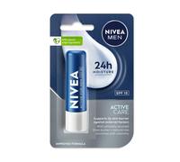 NIVEA Men Lip Balm For Active Care for 24h Moisture - SPF 15 -4,8gm - Spedizi...