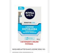 Nivea MEN Lozione Dopobarba - After Shave Lotion Sensitive Cool 100ml PEZZI 2