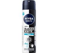 NIVEA MEN Nero & Bianco 48 H Invisible Fresh Spray Antitraspirante per Uomo 150 ml