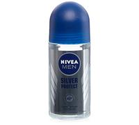 Nivea Men Nivea - Deodorante roll-on Silver Protect Dynamic Power, confezione da 3 (3 x 160 g)