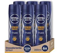 NIVEA Men NIVEA Spray Stress Protect Men - 200 ml - 6 pezzi