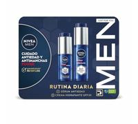 NIVEA MEN Power Pack Trattamento Antimacchia e Antietà Crema Giorno FP30 (1 x 50 ml) + Siero (1 x 30 ml) Pelle dall'aspetto più giovane in sole 4 settimane