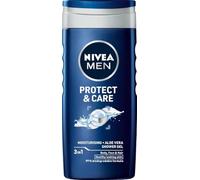 NIVEA MEN Protect & Care - Gel doccia nutriente da uomo, 250 ml