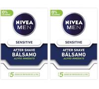Nivea Men Sensitive After Shave Balsamo 100ml (Confezione da 2)