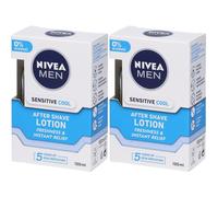 Nivea Men Sensitive Cool Lozione Dopobarba 100 ml, Dopobarba uomo leni