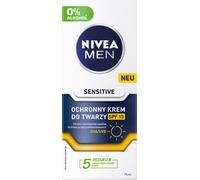 NIVEA Men Crema idratante, crema viso per uomini con camomilla, cura del viso per pelli sensibili, cura della pelle degli uomini con SPF 15, crema per la pelle sensibile (75 ml)