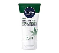 NIVEA MEN Sensitive Pro Crema idratante ultra calmante (75ml), crema idratante viso arricchita con olio di semi di canapa e vitamina E per ridurre lo stress