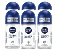 Nivea Men Sensitive Protect Anti Traspirante Roll On 50Ml 6 Pezzi