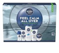 NIVEA MEN Set regalo da uomo, 5 pezzi, cura della pelle sensibile