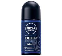 NIVEA MEN Sfera deodorante profonda, Nero Carbone, Legno scuro, 50 ml, 1 pezzo