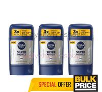 Nivea Men Silver Protect Antibatterico Stick Deodorante Fresh Dry Clean Confe...