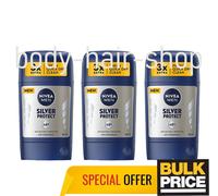 Nivea Men Silver Protect Deodorante Antibatterico Stick Fresh Dry Clean Confe...