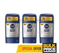 Nivea Men Silver Protect Antibatterico Stick Deodorante Fresh Dry Clean Confe...
