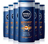 Nivea Men Sport, Bagnoschiuma 250 ml - 6 pz.