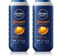 NIVEA MEN Sport gel doccia per uomo confezione conveniente