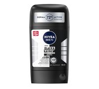 NIVEA MEN - Stick Masculin Black & White Original - Deodorante Uomo 72H Anti-Traspirante Ascelle - Protezione 5 in 1 Anti-Tracce & Anti-Irritazioni - Derma Active - Tutti i Tipi Di Pelle - 50 ml