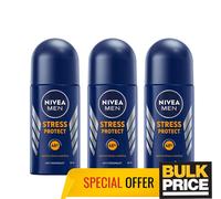 Nivea Men Stress Protect Roll-On Deodorante 48H Protezione Odori Sudore 50ml ...