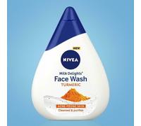 Nivea Milk Delights Curcuma Face Wash per pelli inclini all'acne 100 ml - Spe...