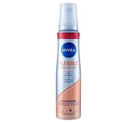 6pz NIVEA FLEXIBLE CURLS & CARE Styling Mousse capelli Tenuta extra strong 150ml