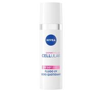 NIVEA Cellular Expert Filler Fluido UV Siero Viso Quotidiano SPF 50 + 30 ml, Siero viso Acido Ialuronico idratante e antirughe, Face serum con SPF50+ contro i segni dell'invecchiamento cutaneo