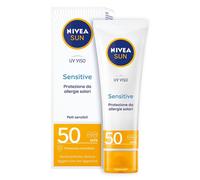 NIVEA Sun UV Viso Sensitive SPF50 - Protezione da allergie solari 50 ml