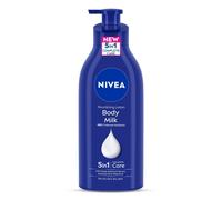NIVEA Nourishing Body Milk 600 ml Lozione Corpo | 48 H Idratazione