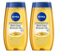 Nivea Olio Doccia Nutrimento Intenso 200 ml, Bagnoschiuma con Oli Natu