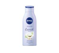 NIVEA Olio in lozione, olio di cocco e monoi, 400 ml, umidità profonda 24 ore, pelle da normale a secca