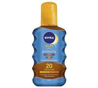 Nivea Olio solare protettivo e abbronzante SPF 20 flacone da 200 ml