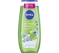 NIVEA Orchard Breeze Artist Edition - Gel doccia a pH neutro, con vitamina C ed E, bagno doccia con profumo fruttato di mela e agrumi (250 ml)