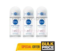 Nivea Original Care Deodorante Roll-On 48H Protezione Non Irritante Donna Con...