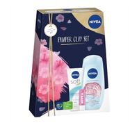 NIVEA Pamper Shower Clay Set regalo per lei