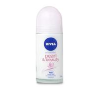 6 Pezzi Nivea Deo Roll-On Pearl & Beauty 50ml Deodorante Anti-Traspirante 48h