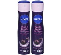Nivea Pearl & Beauty Fine Fragrance Deodorante Spray 2x150 ml Spray