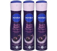 Nivea Pearl & Beauty Fine Fragrance Deodorante Spray 3x150 ml Spray